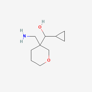 [3-(Aminomethyl)oxan-3-yl](cyclopropyl)methanol