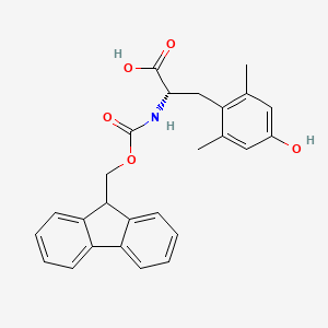 molecular formula C26H25NO5 B1321272 Fmoc-2,6-dimethyl-L-tyrosine CAS No. 206060-54-0