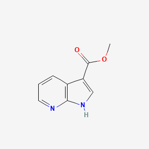 molecular formula C9H8N2O2 B1321276 Methyl 1H-pyrrolo[2,3-b]pyridine-3-carboxylate CAS No. 808137-94-2
