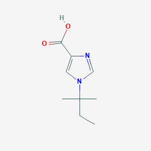 1-(2-Methylbutan-2-yl)-1H-imidazole-4-carboxylic acid