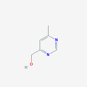 molecular formula C6H8N2O B1321284 (6-甲基嘧啶-4-基)甲醇 CAS No. 74502-82-2