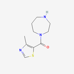 1-(4-Methyl-1,3-thiazole-5-carbonyl)-1,4-diazepane