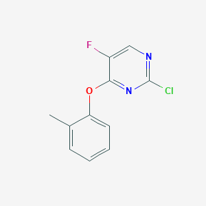 2-Chloro-5-fluoro-4-(2-methylphenoxy)pyrimidine