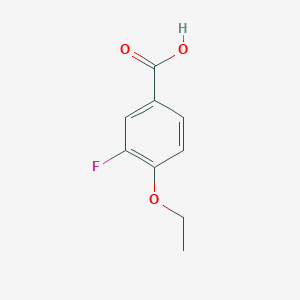 molecular formula C9H9FO3 B1321300 4-乙氧基-3-氟苯甲酸 CAS No. 5710-64-5
