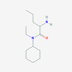 2-amino-N-cyclohexyl-N-ethylpentanamide