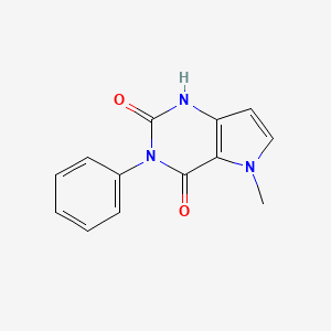 5-methyl-3-phenyl-1H-pyrrolo[3,2-d]pyrimidine-2,4-dione