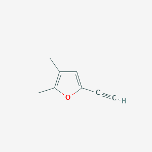 5-Ethynyl-2,3-dimethylfuran