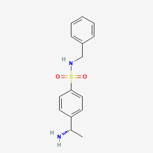 4-[(1S)-1-aminoethyl]-N-benzylbenzenesulfonamide