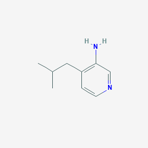 4-(2-Methylpropyl)pyridin-3-amine