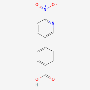 4-(6-Nitropyridin-3-yl)benzoic acid