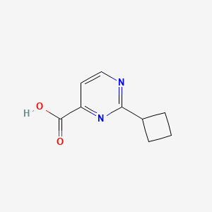 2-Cyclobutylpyrimidine-4-carboxylic acid