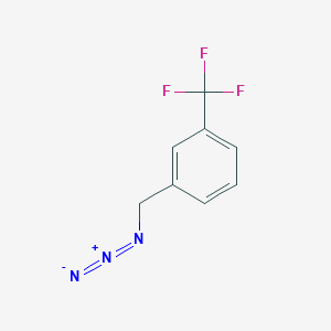 molecular formula C8H6F3N3 B1321338 1-(叠氮甲基)-3-(三氟甲基)苯 CAS No. 620533-90-6