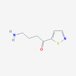 4-Amino-1-(1,2-thiazol-5-yl)butan-1-one