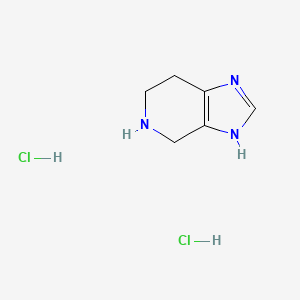 molecular formula C6H10ClN3 B1321347 4,5,6,7-四氢-3H-咪唑并[4,5-c]吡啶二盐酸盐 CAS No. 62002-31-7