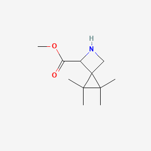 Methyl 1,1,2,2-tetramethyl-5-azaspiro[2.3]hexane-4-carboxylate