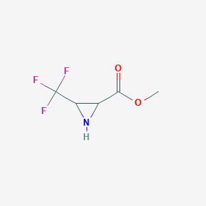 Methyl 3-(trifluoromethyl)aziridine-2-carboxylate