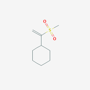 (1-Methanesulfonylethenyl)cyclohexane