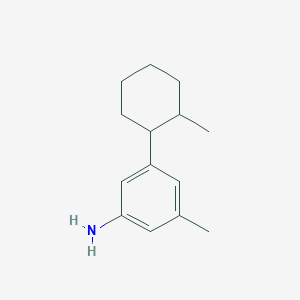 3-Methyl-5-(2-methylcyclohexyl)aniline