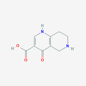 4-Hydroxy-5,6,7,8-tetrahydro-1,6-naphthyridine-3-carboxylic acid