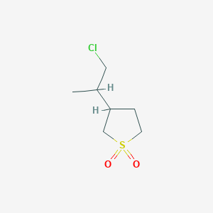 3-(1-Chloropropan-2-yl)tetrahydrothiophene 1,1-dioxide