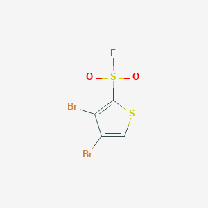 3,4-Dibromothiophene-2-sulfonyl fluoride