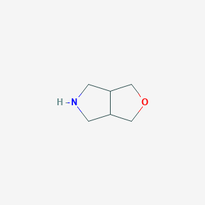 molecular formula C6H11NO B1321367 六氢-1H-呋喃[3,4-c]吡咯 CAS No. 60889-32-9