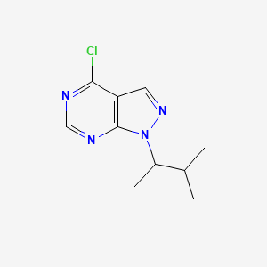 4-Chloro-1-(3-methylbutan-2-yl)-1H-pyrazolo[3,4-d]pyrimidine