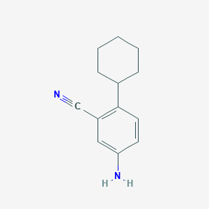 5-Amino-2-cyclohexylbenzonitrile