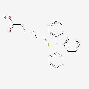 B1321381 6-(Tritylthio)-hexanoic acid CAS No. 80441-55-0