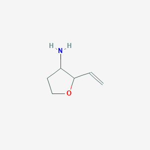 2-Ethenyloxolan-3-amine