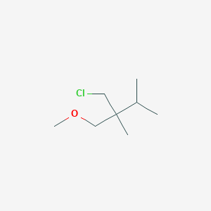 2-(Chloromethyl)-1-methoxy-2,3-dimethylbutane