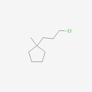 1-(3-Chloropropyl)-1-methylcyclopentane