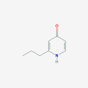 molecular formula C8H11NO B1321395 2-丙基吡啶-4-醇 CAS No. 1159814-21-7