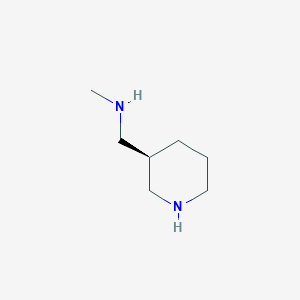 Methyl({[(3R)-piperidin-3-yl]methyl})amine