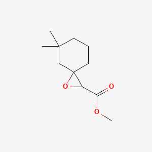 Methyl 5,5-dimethyl-1-oxaspiro[2.5]octane-2-carboxylate