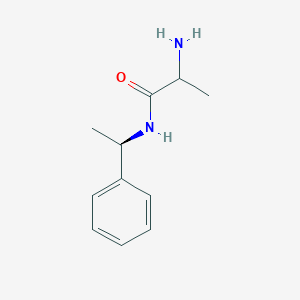 2-Amino-N-[(1R)-1-phenylethyl]propanamide