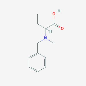 2-[Benzyl(methyl)amino]butanoic acid