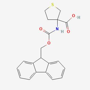 3-((((9h-Fluoren-9-yl)methoxy)carbonyl)amino)tetrahydrothiophene-3-carboxylic acid