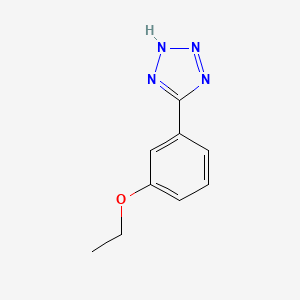 molecular formula C9H10N4O B1321409 5-(3-ethoxyphenyl)-2H-tetrazole CAS No. 568590-21-6