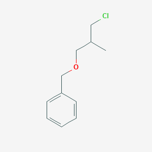 [(3-Chloro-2-methylpropoxy)methyl]benzene