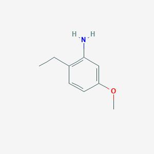 molecular formula C9H13NO B1321421 2-乙基-5-甲氧基苯胺 CAS No. 321909-03-9