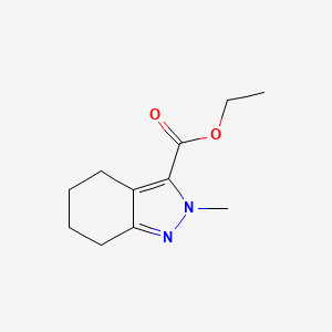 B1321431 Ethyl 2-methyl-4,5,6,7-tetrahydro-2H-indazole-3-carboxylate CAS No. 224314-25-4