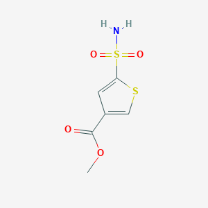 Methyl 5-sulfamoylthiophene-3-carboxylate