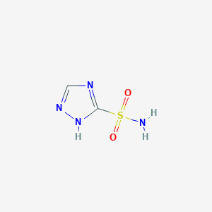 molecular formula C2H4N4O2S B1321437 1H-1,2,4-Triazole-3-sulfonamide CAS No. 89517-96-4