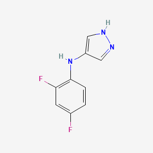 N-(2,4-Difluorophenyl)-1H-pyrazol-4-amine