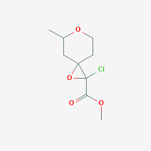 Methyl 2-chloro-5-methyl-1,6-dioxaspiro[2.5]octane-2-carboxylate