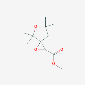 Methyl 4,4,6,6-tetramethyl-1,5-dioxaspiro[2.4]heptane-2-carboxylate