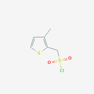 (3-Methylthiophen-2-YL)methanesulfonyl chloride