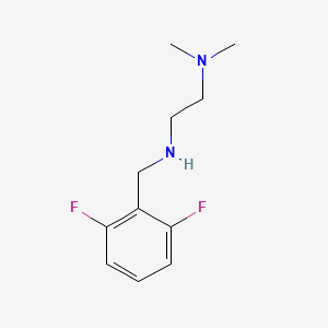 [(2,6-Difluorophenyl)methyl][2-(dimethylamino)ethyl]amine