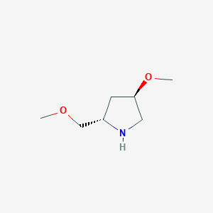 (2s,4r)-4-Methoxy-2-(methoxymethyl)pyrrolidine